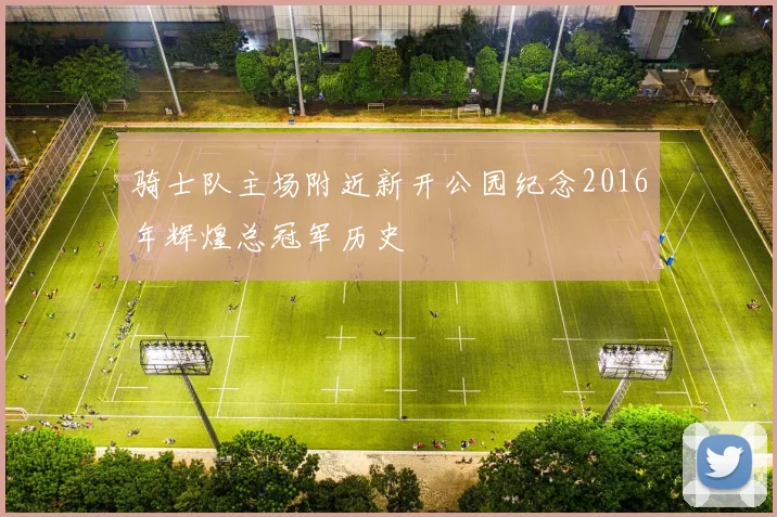 骑士队主场附近新开公园纪念2016年辉煌总冠军历史